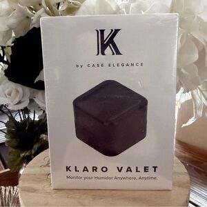 K by Case Elegance Klaro Valet Monitor your Humidor Anywhere, Anytime NEW&SEALED
